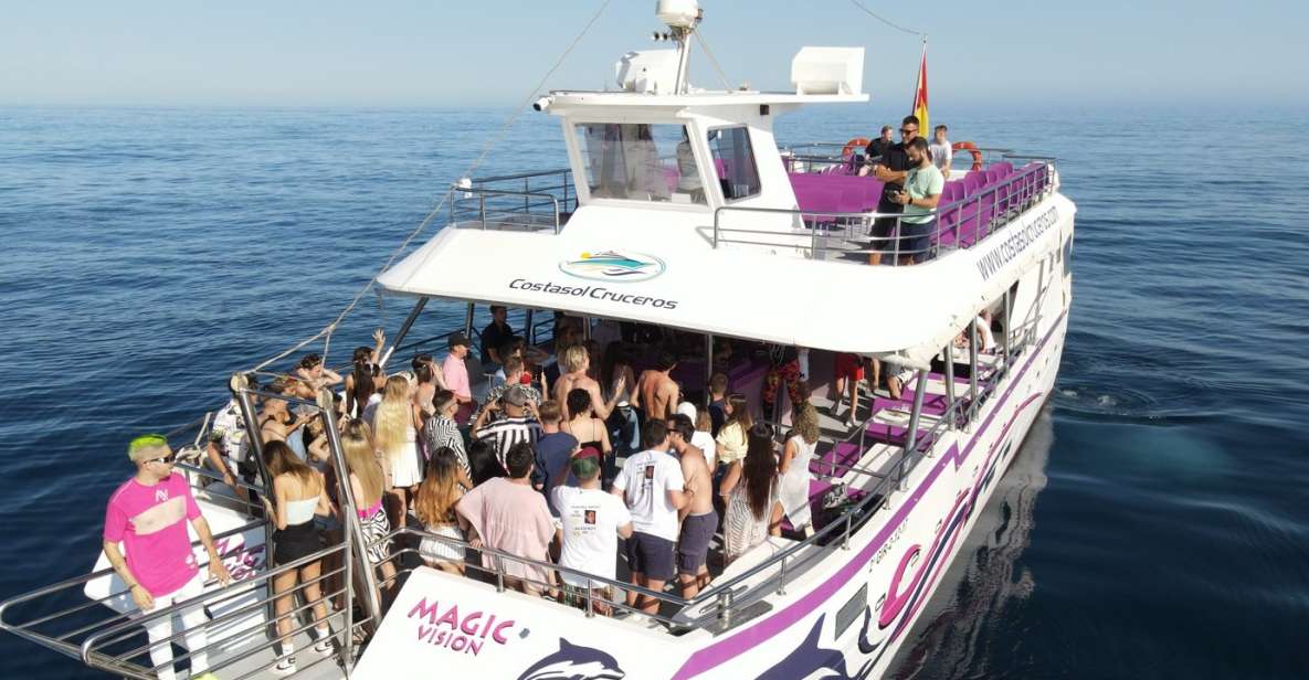 Benalmadena: Boat Party With a Drink - Key Points