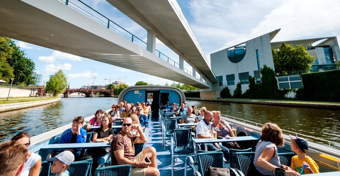 Berlin: 3.25-Hour Spree & Landwehrkanal Boat Tour - Key Points