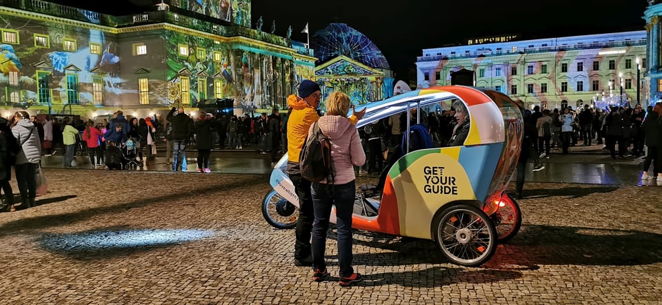 Berlin: Illuminated Berlin by Bike Taxi - Key Points