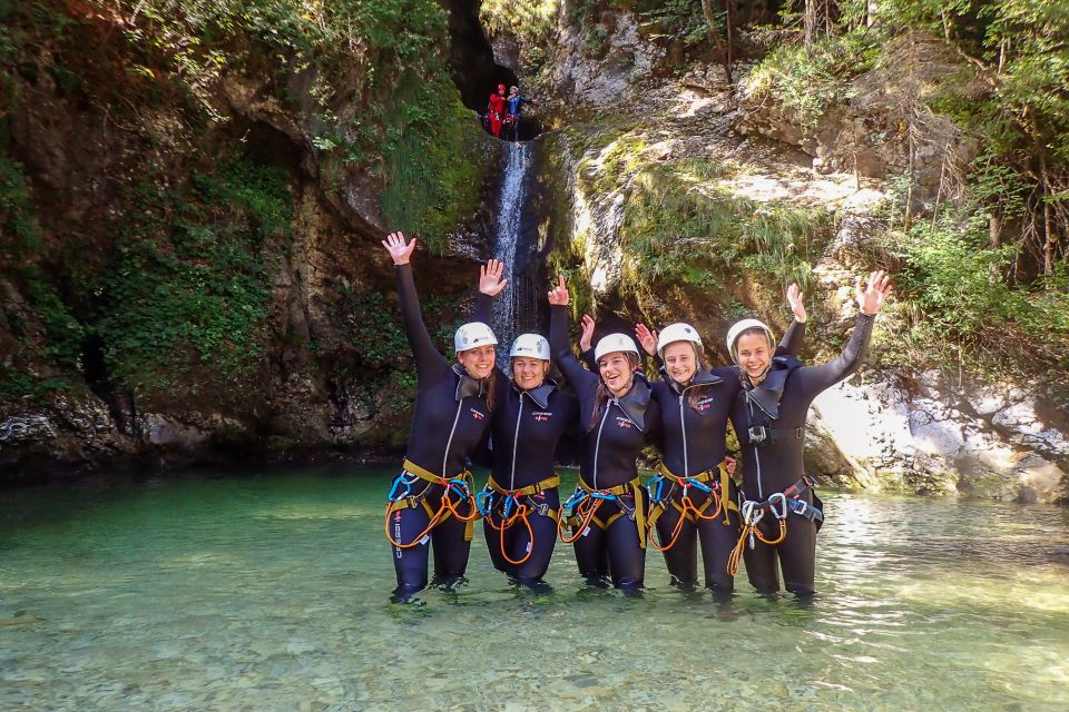 Bled: Guided Canyoning Tour With Transport - Key Points