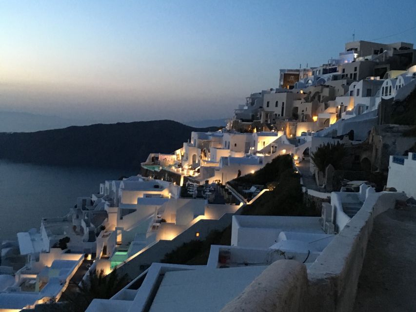 Blue Dome And Oia Sunset Small Group Transfer - Key Points