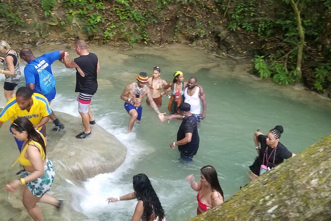 Blue Hole and Dunns River Adventurous and Hiking Waterfalls From Ocho Rios - Overview of the Tour