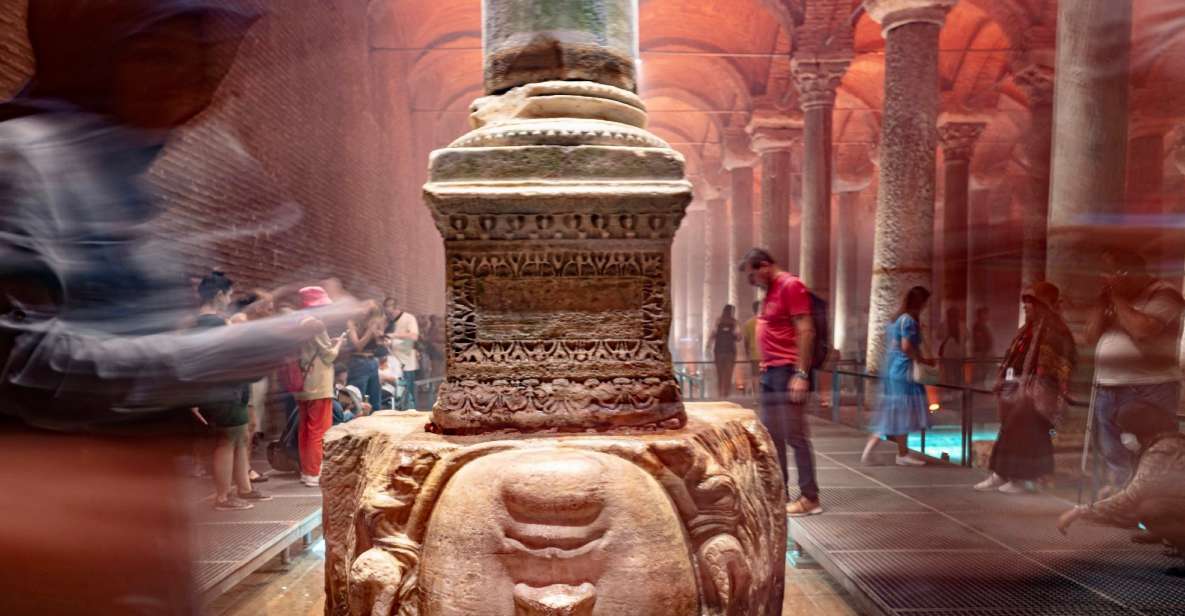 Blue Mosque, Basilica Cistern, Grand Bazaar Guided Tour - Key Points