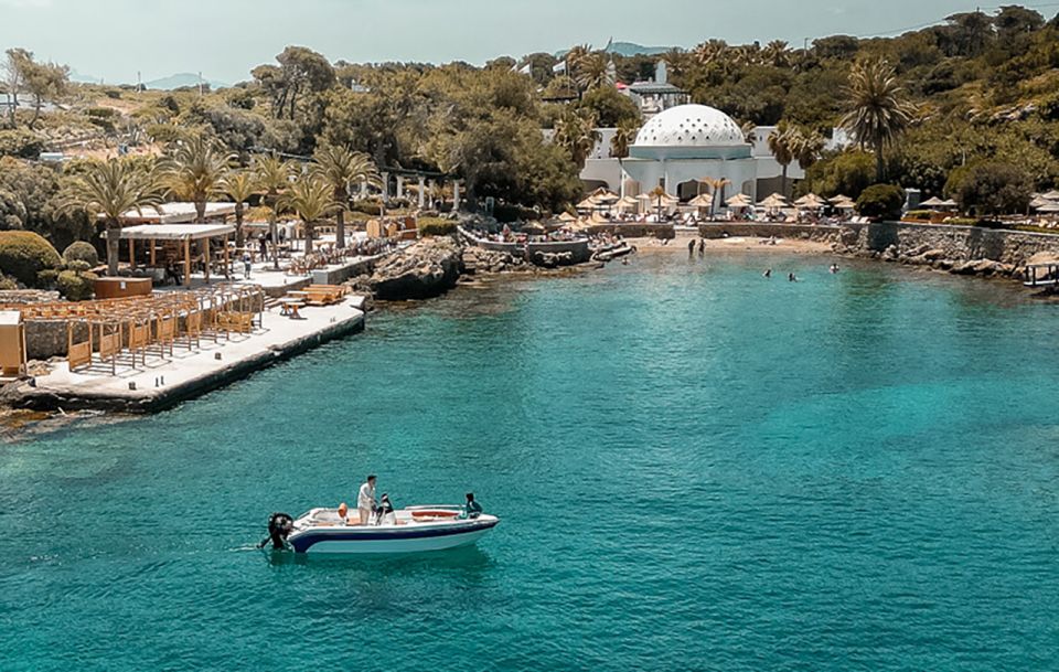 Boat Rental (Kallithea & Anthony Quinn & Traganou Caves) - Key Points