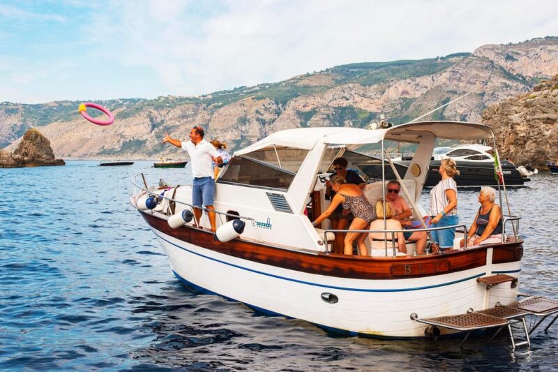 Boat Tour of the Amalfi Coast From Sorrento - Key Points