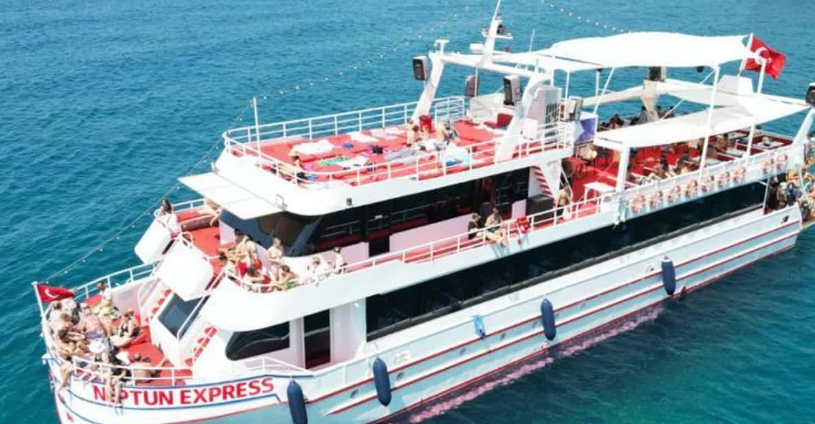 Boat Trip in Alanya With Unlimited Soft Drinks and Lunch - Key Points