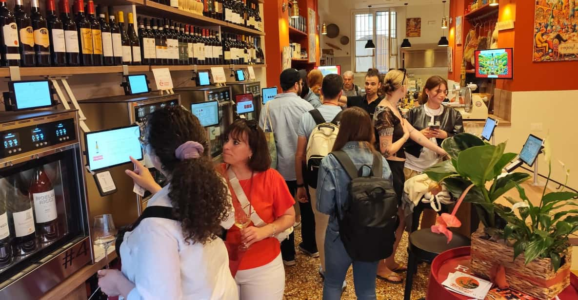 Bologna: Food and Wine Tasting W/ Snacks & Interactive Game - Key Points