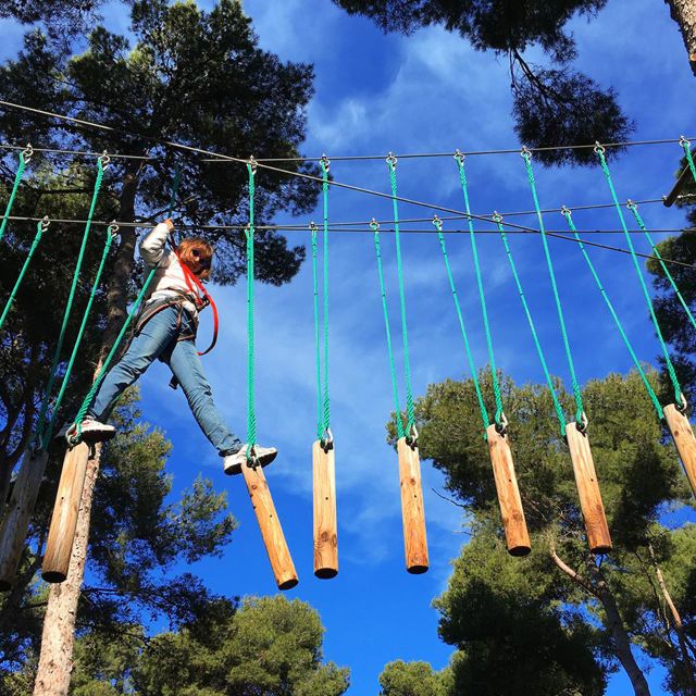 Bosc Aventura Salou: Extreme Ziplines - Key Points