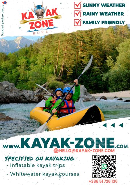 Bovec: Soča River Double Ducky Kayak Adventure - Key Points