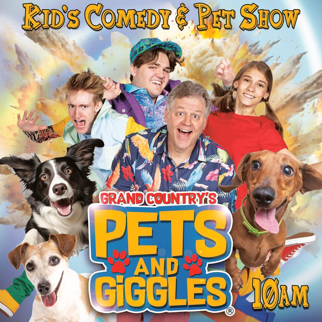 Branson: Pets and Giggles Kids Comedy Show - Key Points