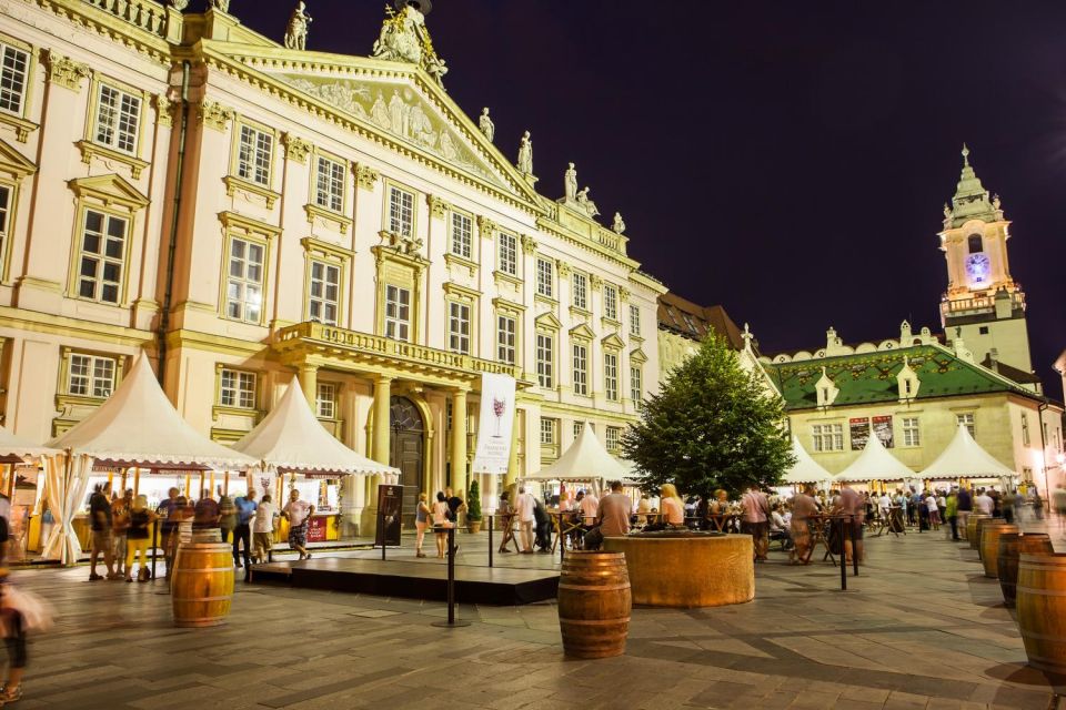 Bratislava: Guided Walking Tour at Night With Old Town - Good To Know