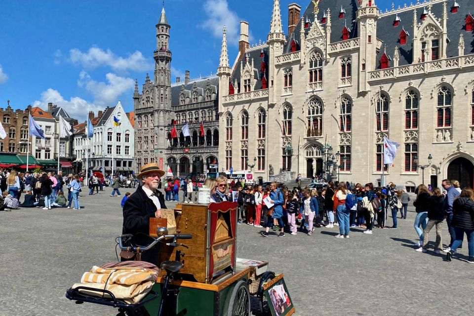 Bruges Day Tour From Paris Lunch Boat Beer Chocolate - Key Points