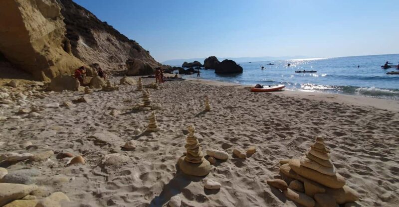 Cagliari: Boat Tour From Sam Beach Poetto, Snorkeling&Drinks - Key Points