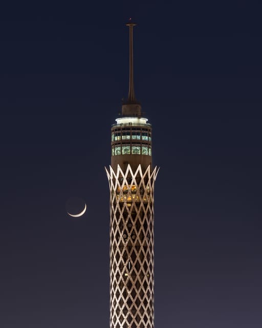 Cairo Tower Entry Tickets With Pickup - Key Points