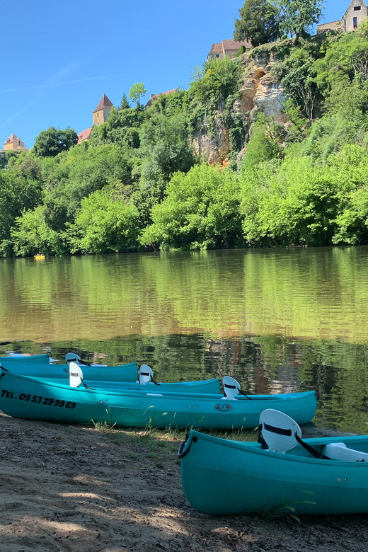 Canoe Trip Along Cliffs in Dordogne: Carsac - Cénac - Key Points