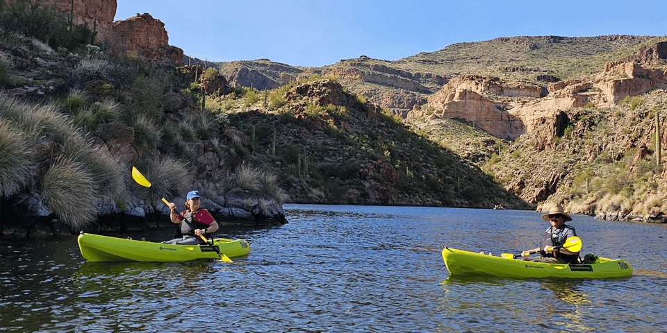 Canyon Lake: Scenic Guided Kayaking Tour - Inclusions and Amenities