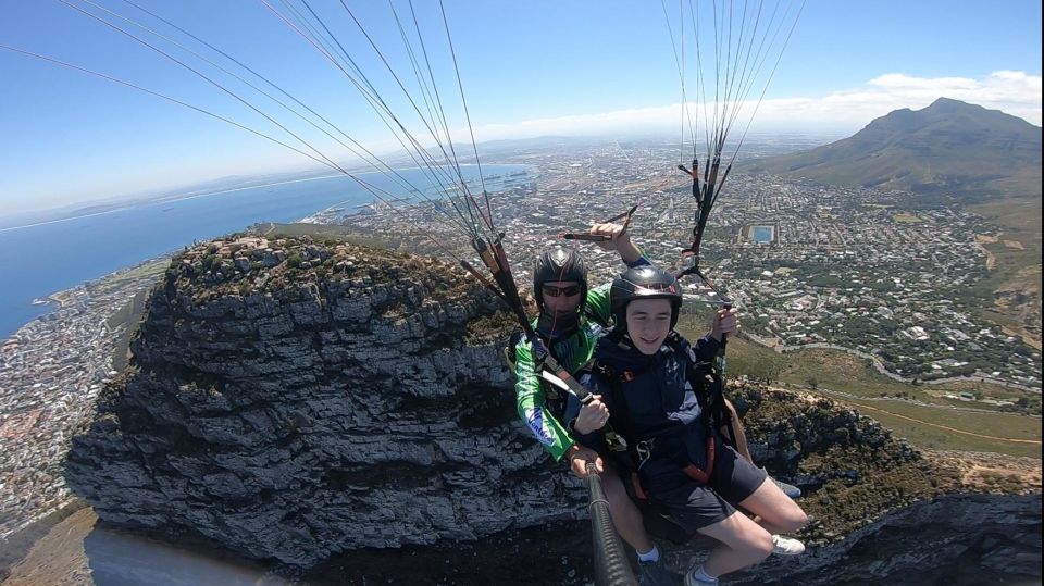 Cape Town: Tandem Paragliding With Views of Table Mountain - Good To Know