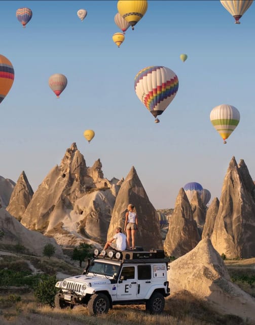 Cappadocia 4WD Jeep Safari (Sunrise Or Sunset + Transfer) - Key Points