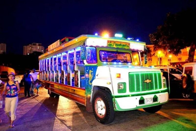 Cartagena: Party Bus Tour Around the City - Key Points