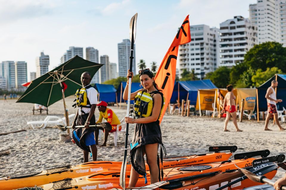 Cartagena: Sunset Sea Kayaking Tour - Key Points