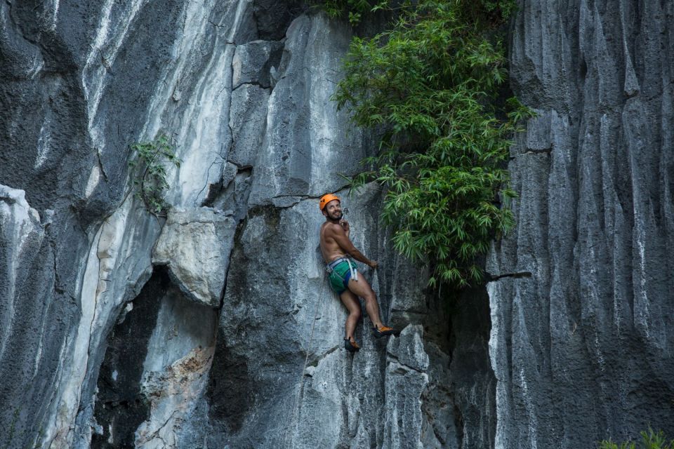 Cat Ba: Moody Beach Guided Top Rope Rock Climbing Tour - Key Points