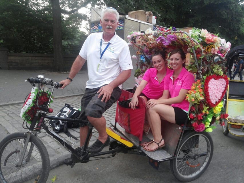 Central Park Pedicab Tours With New York Pedicab Services - Key Points