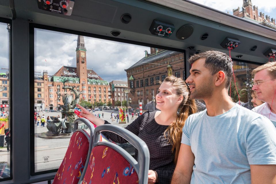 Copenhagen: City Sightseeing HOHO Bus Tour - All Lines - Key Points