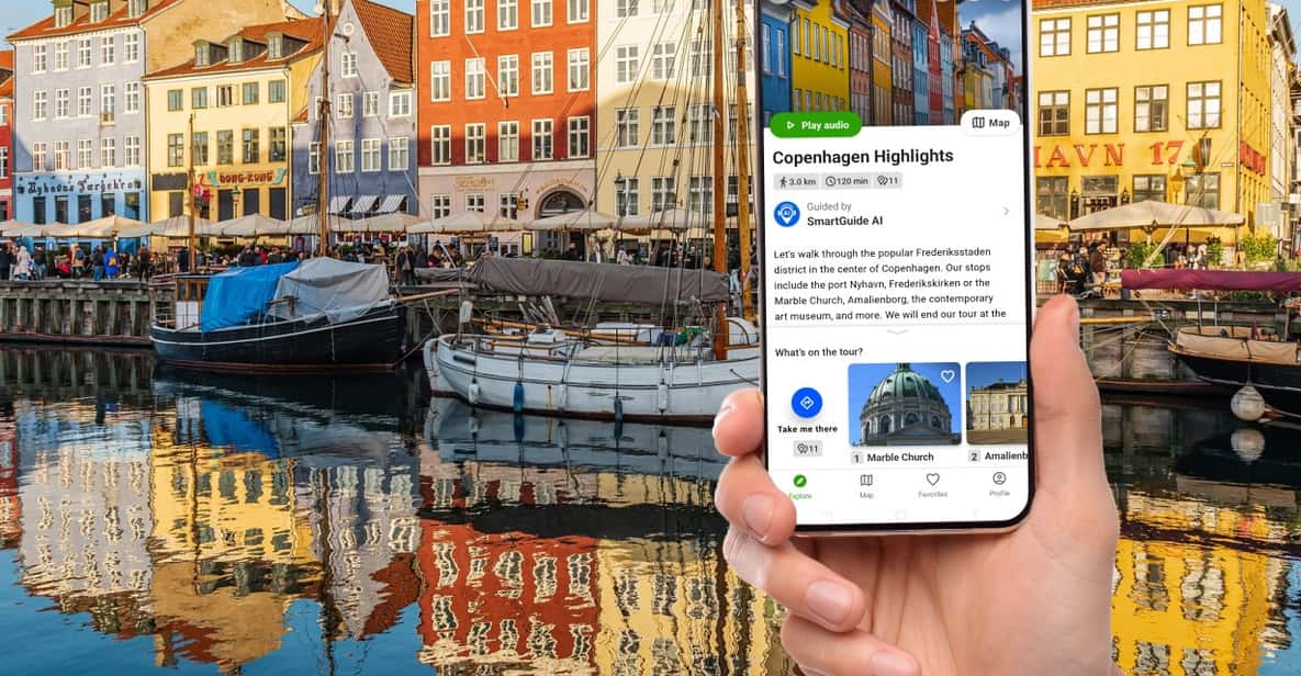 Copenhagen Highlights a Self-Guided Audio Tour in English - Experience Highlights