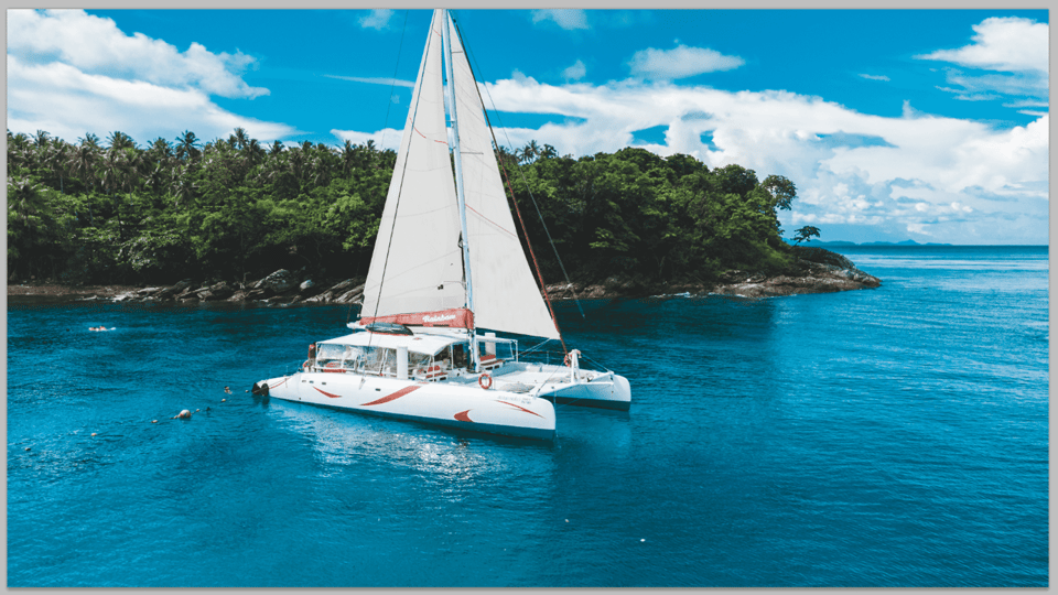 Coral & Racha : Smilerainbow Catamaran Tour With Waterslide - Frequently Asked Questions