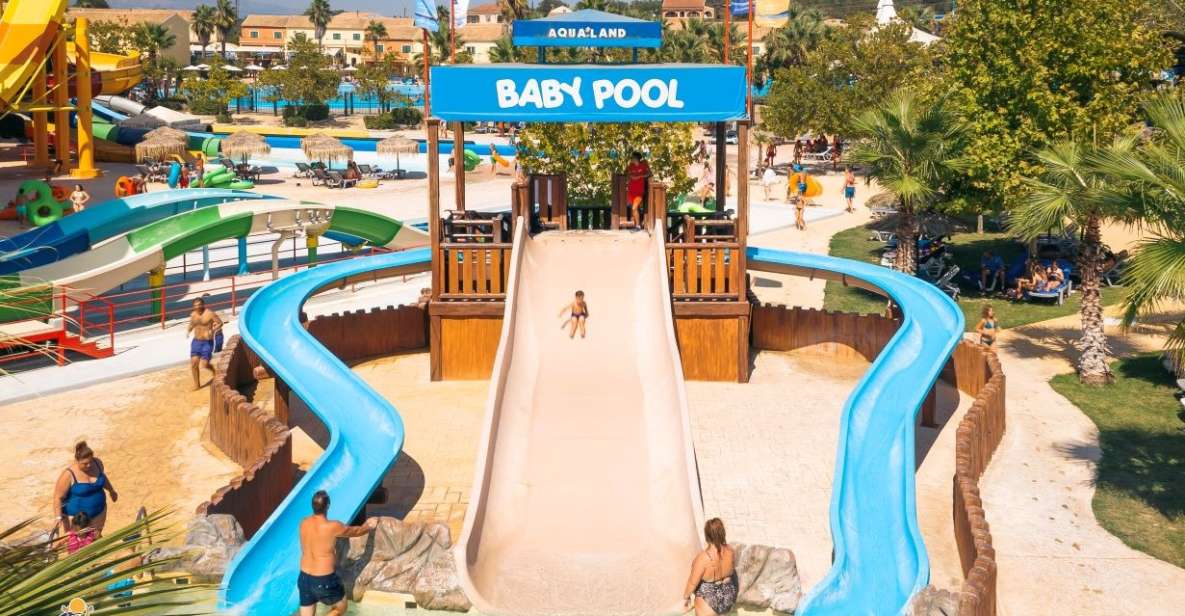 Corfu: Aqualand Water Park Entry Ticket & Optional Transfer - Key Points