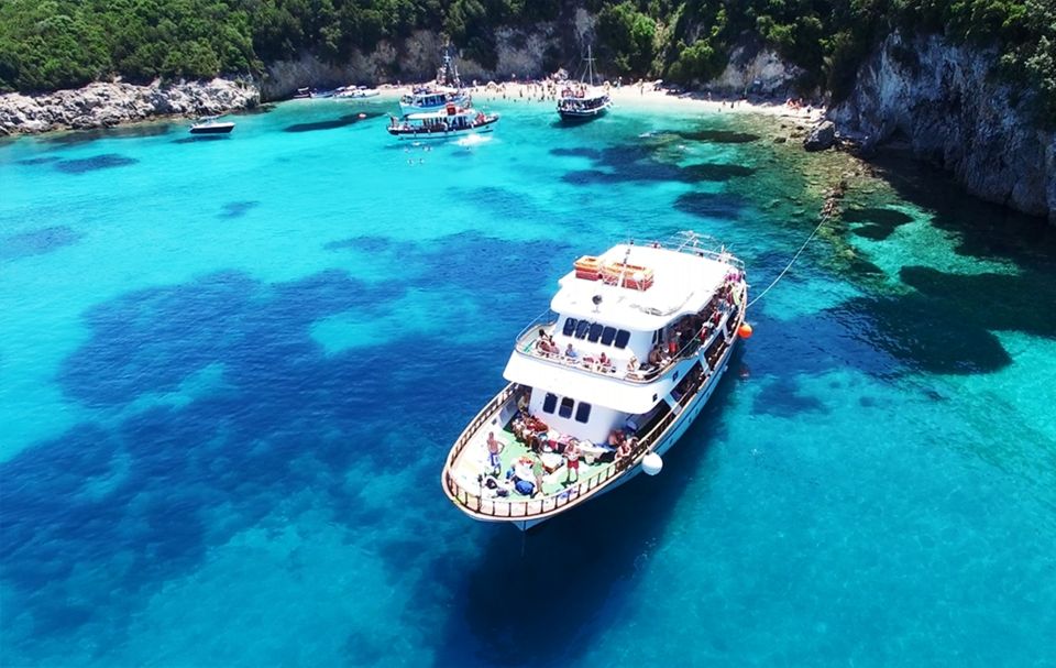 Corfu: Day Cruise to the Blue Lagoon With Visit to Syvota - Key Points