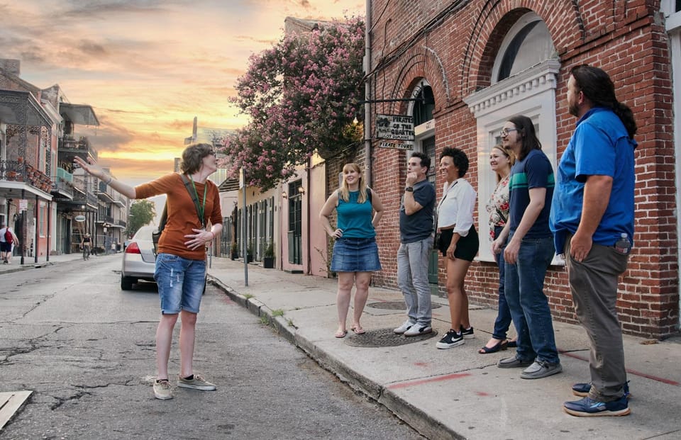 Dark Side of the French Quarter Ghost Tour - Key Points