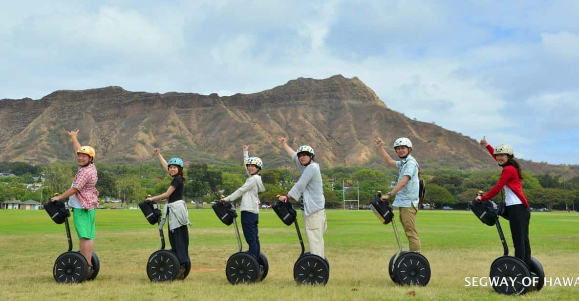 Diamond Head, Waikiki, and Magic Island 3,5h Segway Tour - Key Points