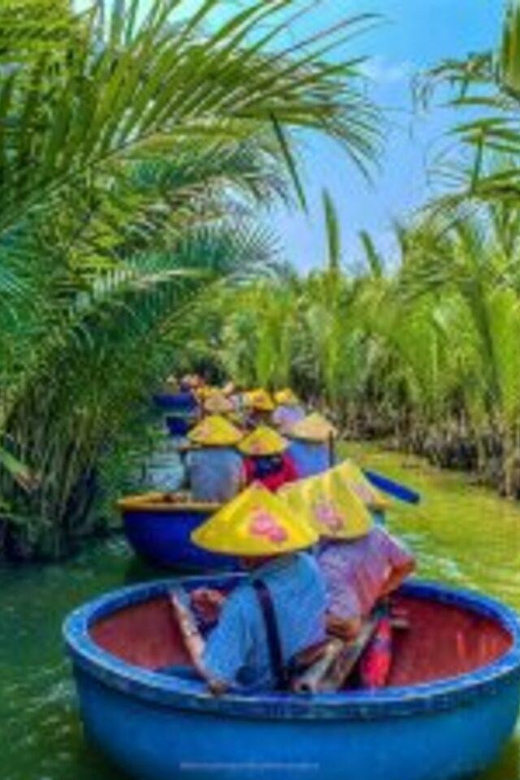 Discover Basket Boat in Camthanh Eco Coconut Forest W Meal - Key Points