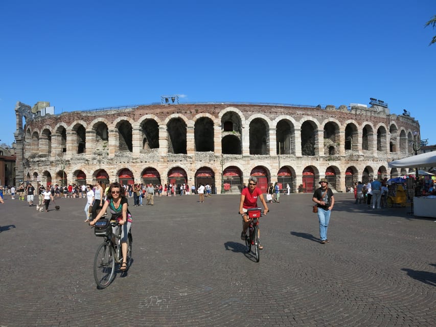 Discover Verona by Bike, With Lunch - SELF GUIDED TOUR - Key Points