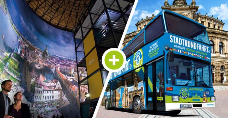 Dresden: 1-Day Hop-On-Hop-Off Bus, Panometer Entry & More - Key Points