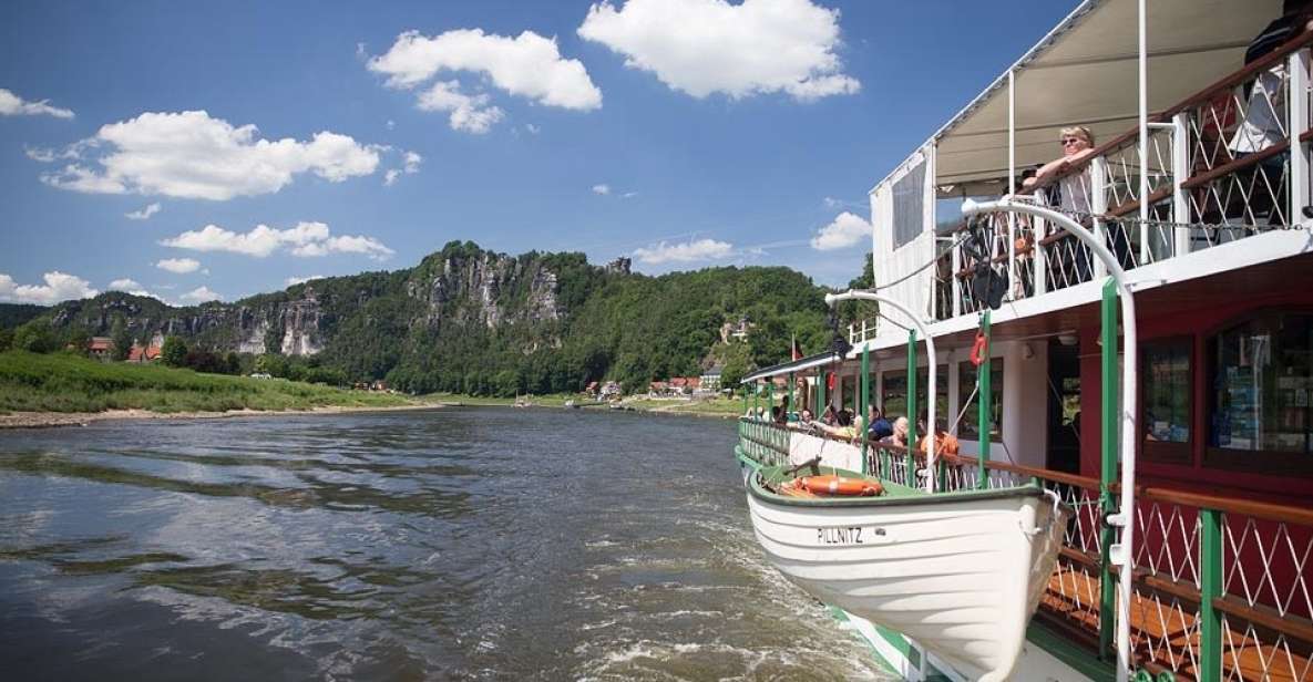 Dresden: Königstein Fortress Paddle Steamer Cruise - Key Points