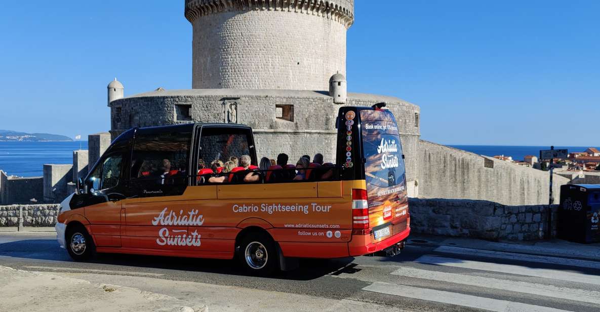 Dubrovnik: Convertible Bus Panorama Tour With Audio Guide - Good To Know