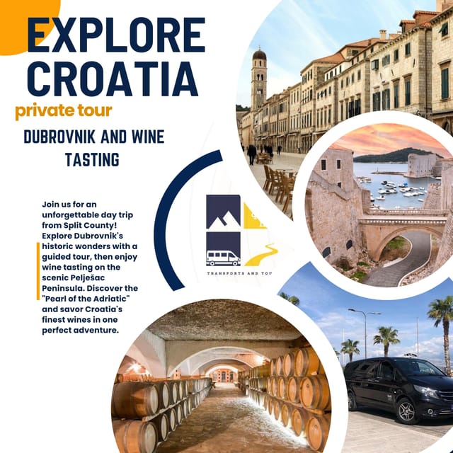 Dubrovnik Guiding Tour With Wine Tasting From Split County - Good To Know