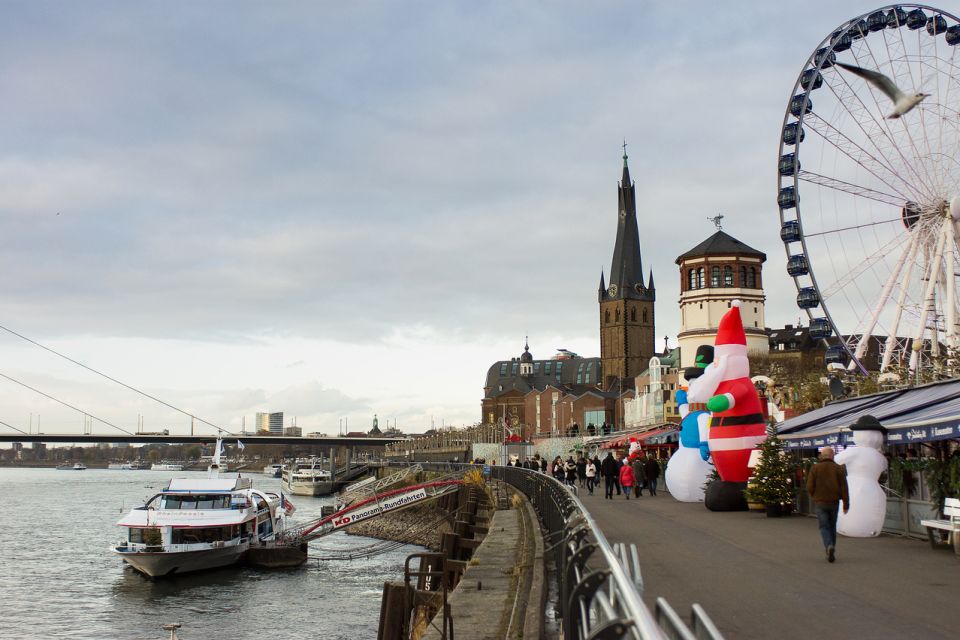 Düsseldorf: Winter Afternoon Boat Cruise on the Rhine - Key Points