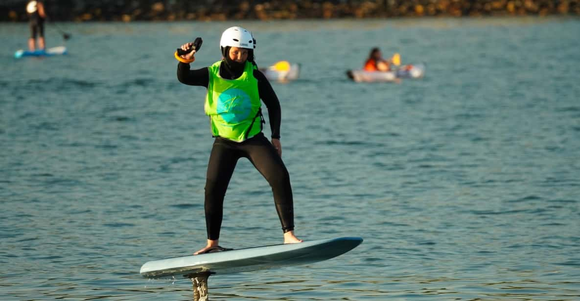 Edinburgh: Fly Over Water On an Electric Hydrofoil Surfboard - Key Points