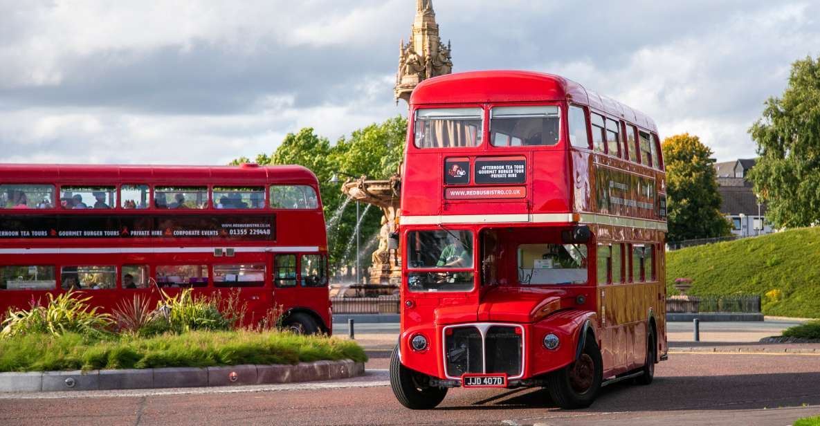 Edinburgh: Vintage Bus Tour With Afternoon Tea or Gin - Key Points