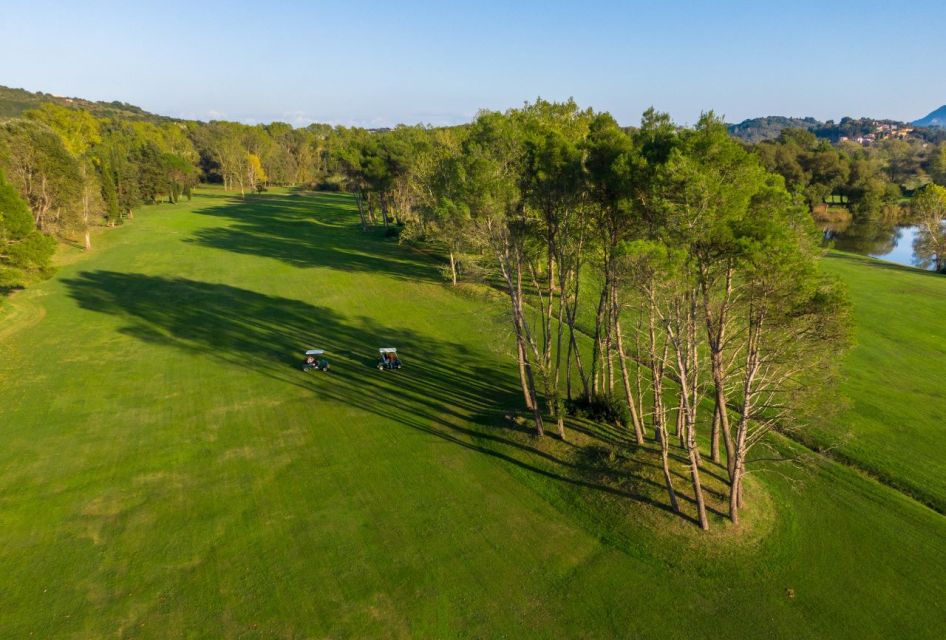 Ermones: Countryside Golf Game With Lunch and Drink - Key Points