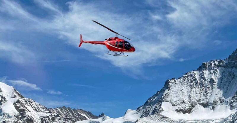 Exclusive Helicopter-Tour for 4 People to the Swiss Alps - Tour Overview