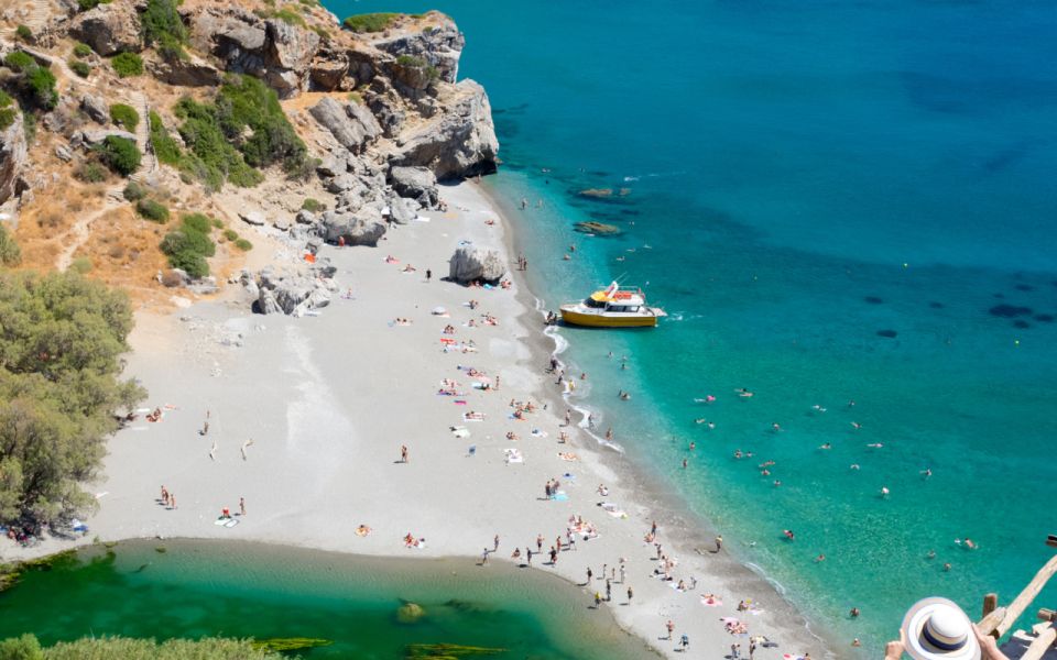 Explore Preveli Palms, Damnoni Beach & Historic Rethymno - Key Points