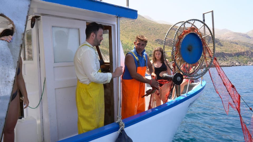 FISHING Experience: Zingaro Reserve, Scopello Lunch on Board - Key Points