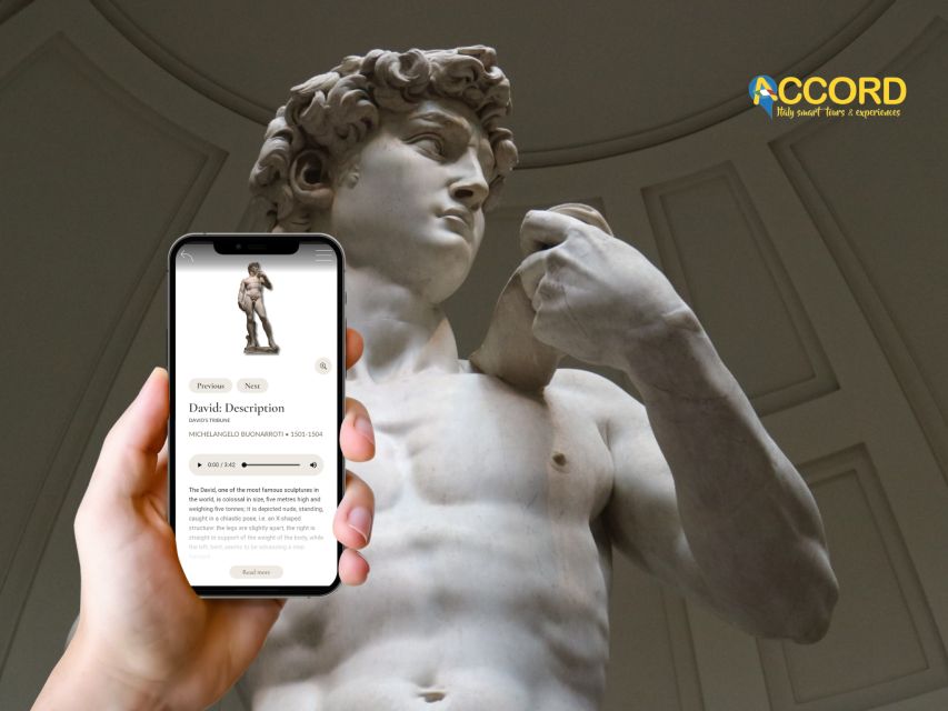 Florence: Michelangelos David Priority Ticket & Audio App - Key Points