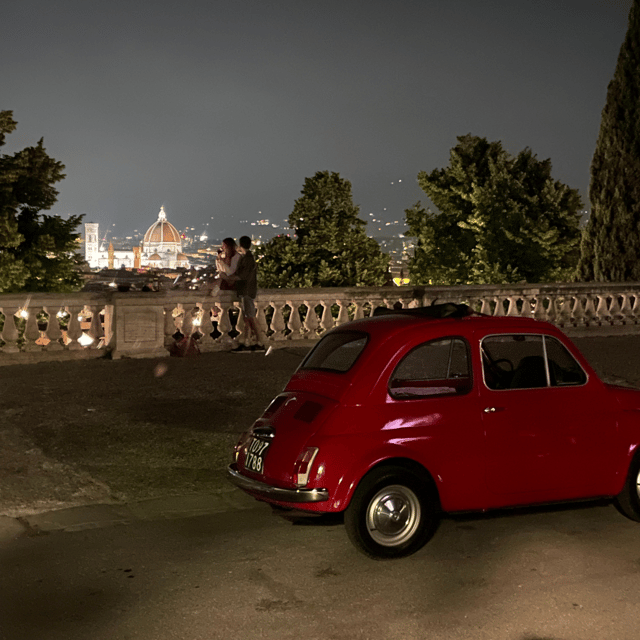 Florence Twilight: Self-Drive Vintage 500, 20:30-22 - Highlights of the Tour