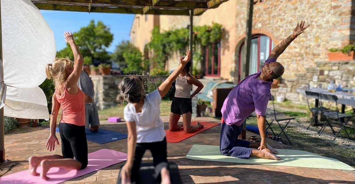 Florence: Yoga at Tuscan Countryside Sunset With Transport - Key Points