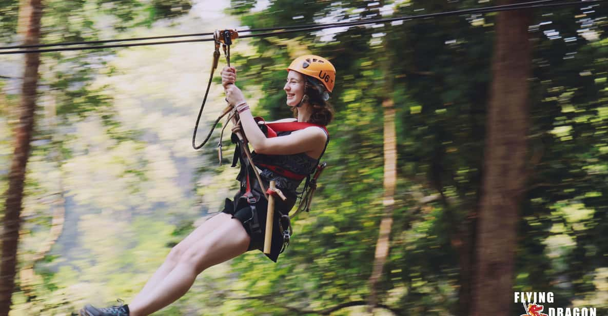 Flying Dragon Zipline Chiangmai - Key Points